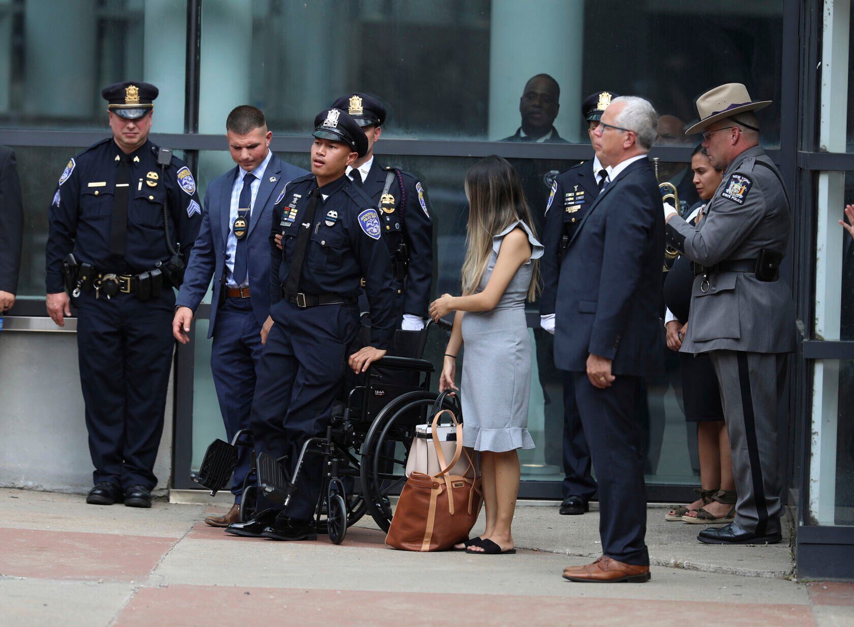 APTOPIX Rochester Officers Shot